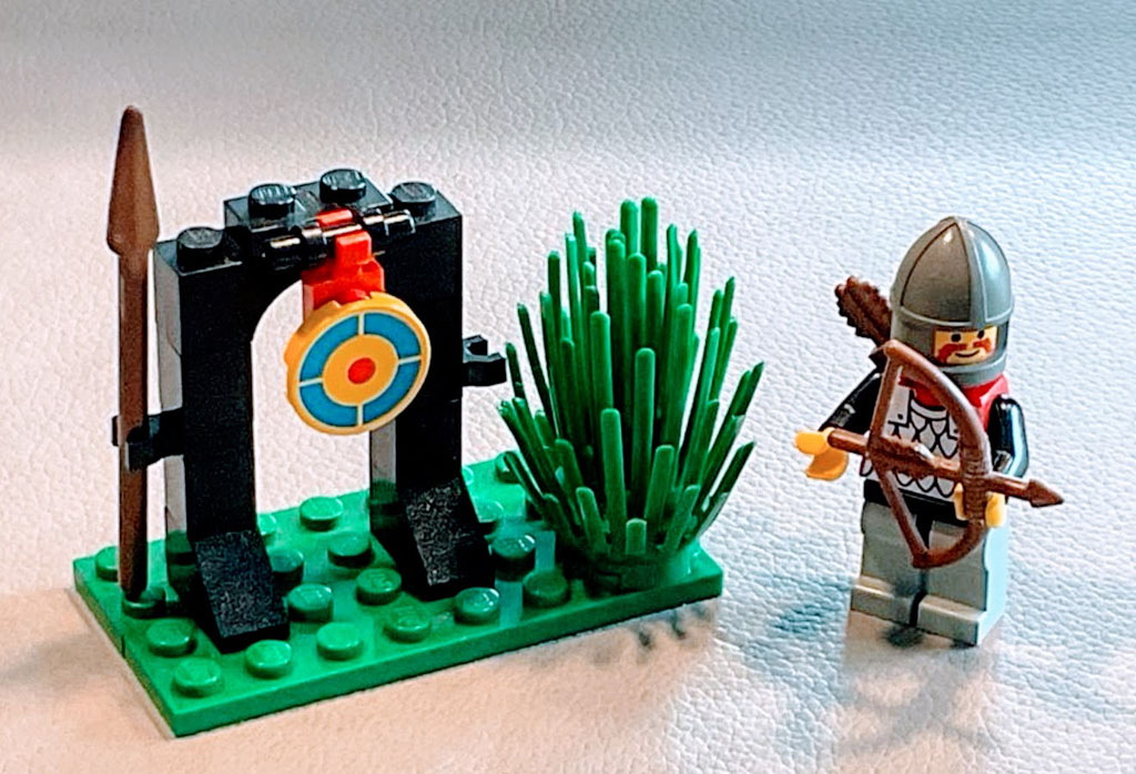 LEGO® 1624- Königlicher Bogenschütze Quelle: retro-steine LEGO® 1624- Königlicher Bogenschütze Quelle: retro-steine