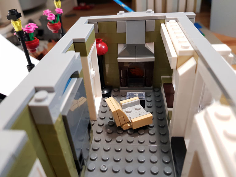 2. Etage des LEGO® 10243 Pariser Restaurant